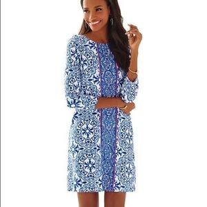 Lilly Pulitzer Ophelia Swing Knit Dress /Pooling Around Womens Medium